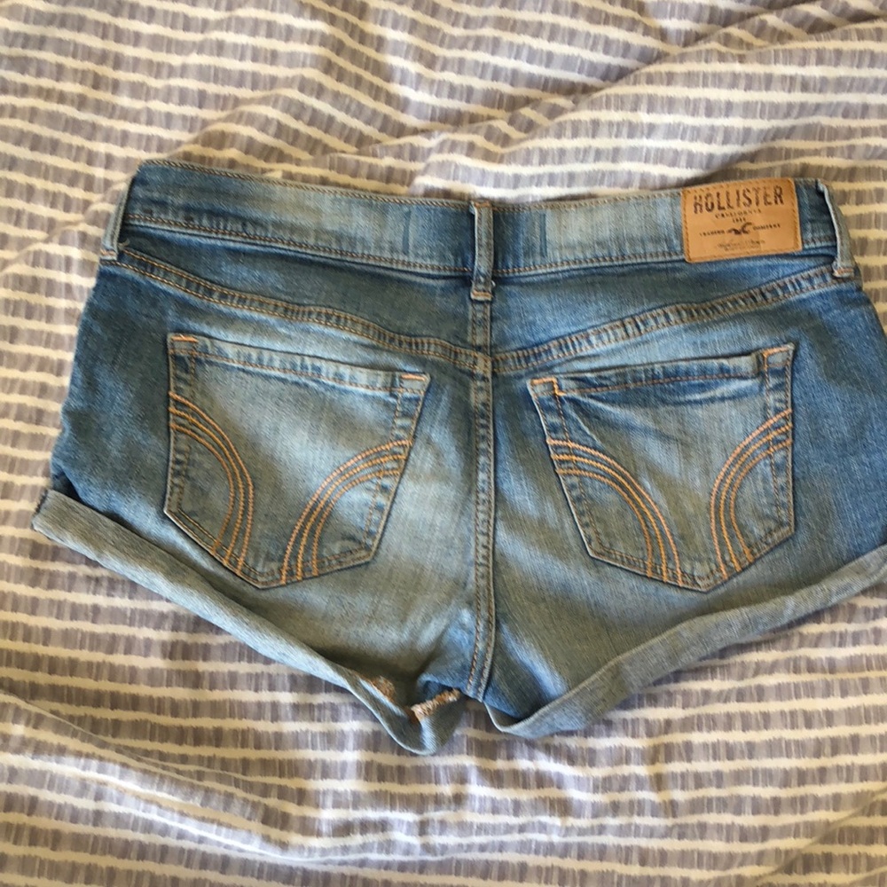 Hollister jean shorts